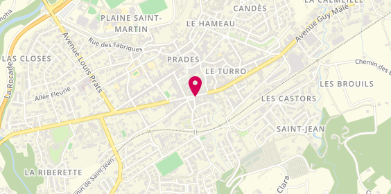 Plan de Start People, 139 avenue du Général de Gaulle, 66500 Prades