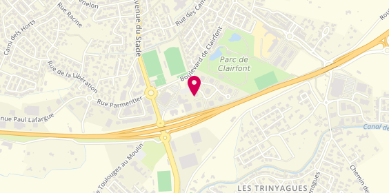Plan de Domino Care Perpignan, 3 Boulevard de Clairfont Naturopôle
Bâtiment H, 1er Étage, 66350 Toulouges