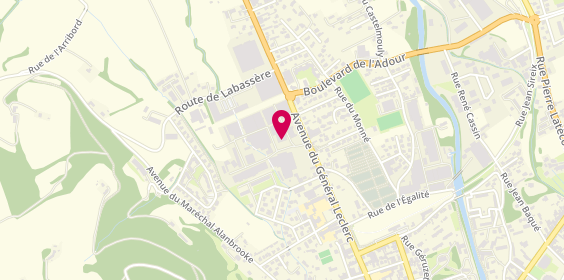 Plan de M2 Bizdev, 33 avenue du Général Leclerc, 65200 Bagnères-de-Bigorre