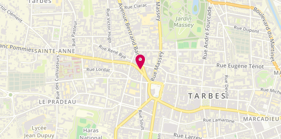 Plan de Team Médical Solutions emplois, 2 Rue Georges Lassalle, 65000 Tarbes