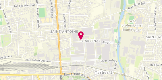 Plan de ARKONECT, 6 Rue des Gargousses, 65000 Tarbes