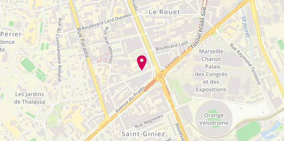 Plan de ACASS, agence de recrutement à Marseille, 8 Boulevard Edouard Herriot, 13008 Marseille