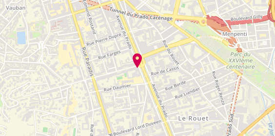 Plan de R Intérim, 140 avenue du Prado, 13008 Marseille