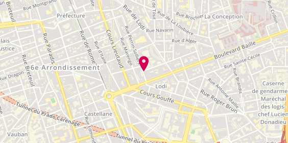 Plan de Intérim'R Santé Marseille, 79 Rue Perrin Solliers, 13006 Marseille