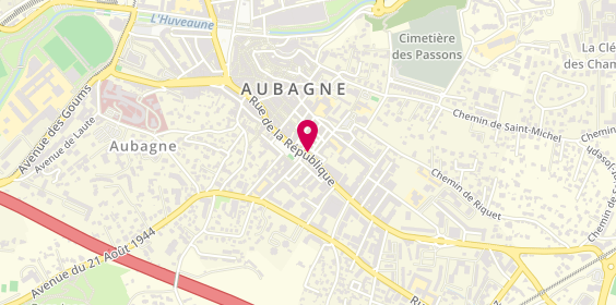 Plan de Groupe Morgan Services Aubagne, 79 Rue de la République, 13400 Aubagne