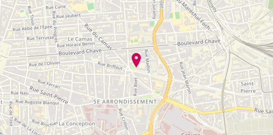Plan de Actual emploi Marseille, 11 Boulevard Jeanne d'Arc, 13005 Marseille