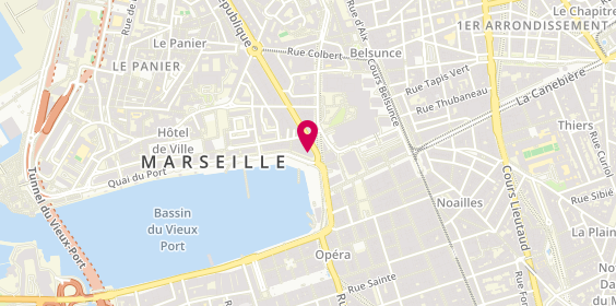 Plan de Event's Interim, 1 Rue de la République, 13002 Marseille