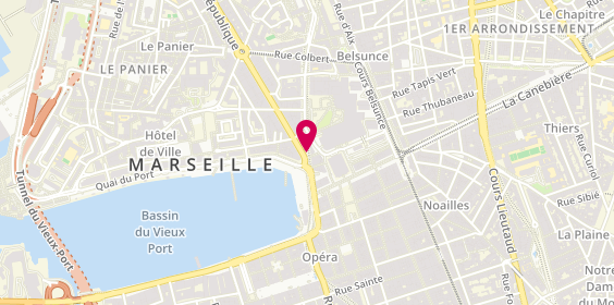 Plan de Qualis Recrutement, 2 Rue de la République, 13001 Marseille