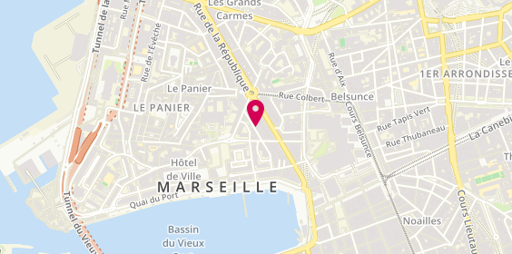 Plan de Sbc Intérim, 12 Rue du Chevalier Roze, 13002 Marseille
