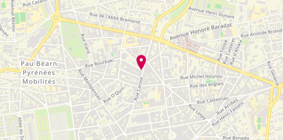 Plan de Groupe Morgan Services, 43 Rue Carnot, 64000 Pau