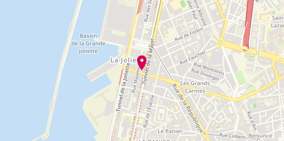 Plan de Accesud, 102 Boulevard des Dames, 13002 Marseille