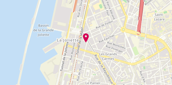 Plan de Job Link Marseille, 121 Rue de l'Évêché, 13002 Marseille