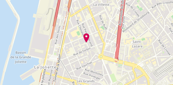 Plan de Id'ees Interim D Marseille, 9 Rue Chevalier Paul, 13002 Marseille