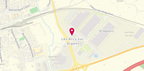 Plan de Actual emploi Les Arcs sur Argens, 555 chemin des Bréguières, 83460 Les Arcs