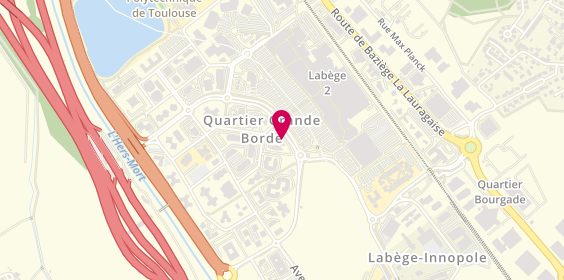 Plan de Missions Intérim Toulouse, 51 Rue Ampère, 31670 Labège