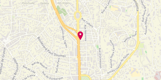 Plan de Network Intérim, 97 Boulevard Sadi Carnot, 06110 Le Cannet