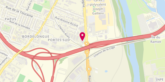 Plan de Coopemploi Toulouse, 118 Route d'Espagne, 31100 Toulouse