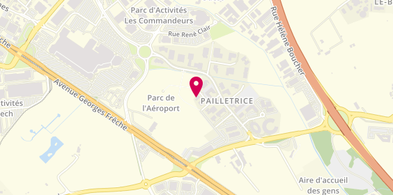 Plan de Medicoop France - Pérols (Montpellier) 34 - Agence d'Intérim médico-social, 95 Rue Joseph Aloïs Schumpeter, 34470 Pérols