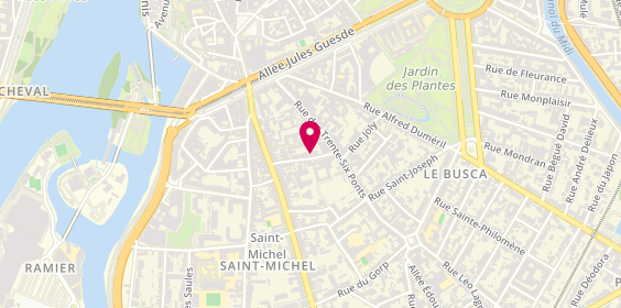 Plan de At Home Cite Internationale, 17 Rue Sainte-Catherine, 31400 Toulouse