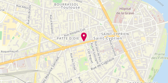Plan de Bps Interim Toulouse, 44 avenue Etienne Billières, 31300 Toulouse