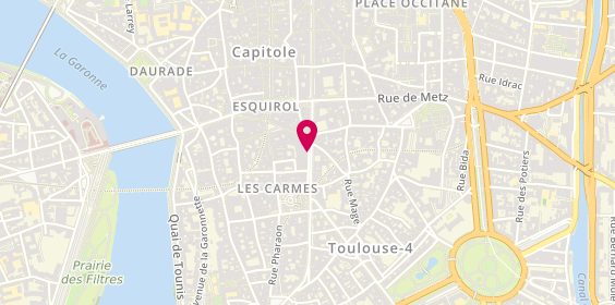 Plan de DOMINO Staff Toulouse, 2 place Rouaix, 31000 Toulouse