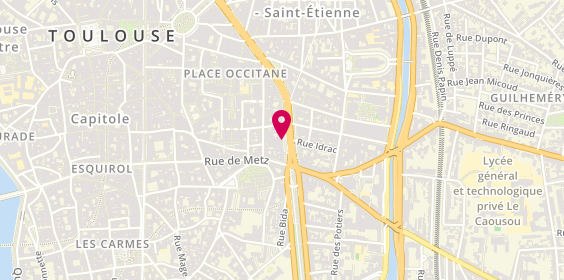 Plan de Adecco, 13 Boulevard Lazare Carnot, 31000 Toulouse