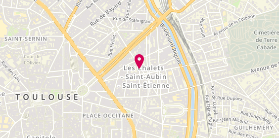 Plan de Vtt, 19 Rue Nicolas Bachelier, 31000 Toulouse