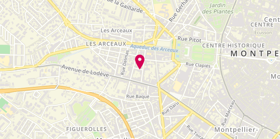 Plan de My Cowork Place, 15 Rue Jacques Draparnaud, 34000 Montpellier
