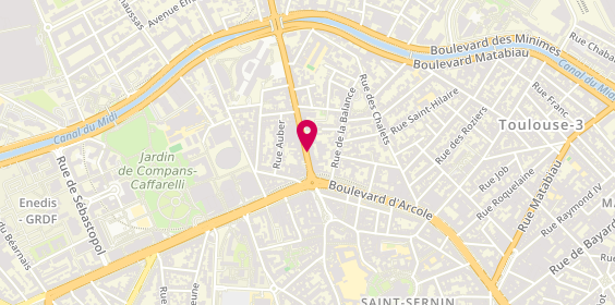 Plan de Adéquat, 12 avenue Honoré Serres, 31000 Toulouse