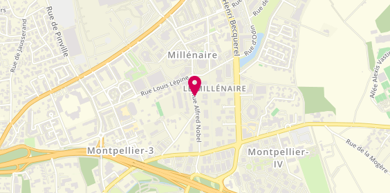 Plan de Crit, Le Millénaire - Porte B 425 Rue Alfred Nobel, 34000 Montpellier