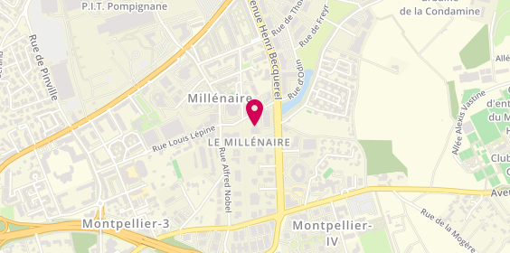 Plan de ACTERIM Montpellier, Horizon 21
Zone du Millénaire
650 Rue Louis Lépine, 34000 Montpellier, France