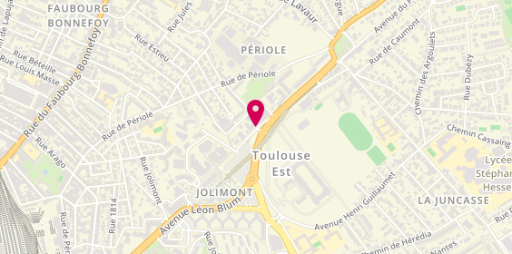Plan de Jubil Interim Sante Toulouse, Carre Wilson
60 Rue Benjamin Baillaud, 31500 Toulouse