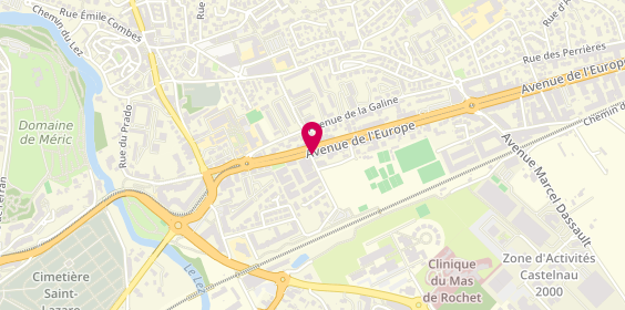 Plan de Appel Interim Montpellier, Résidence Les Alizes
550 avenue de l'Europe, 34170 Castelnau-le-Lez