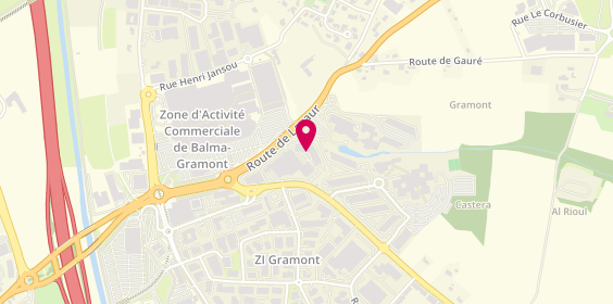 Plan de Acces Talents, 48 Route de Lavaur le 48, 31130 Balma