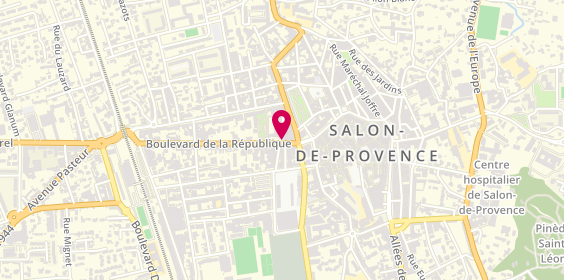 Plan de Actual emploi Salon de Provence, 46 Boulevard de la République, 13300 Salon-de-Provence
