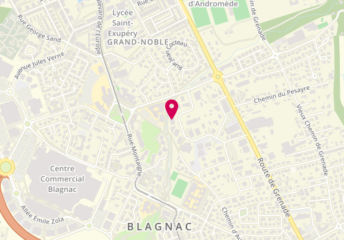 Plan de Happy Job Blagnac, 17 Rue des Briquetiers, 31700 Blagnac
