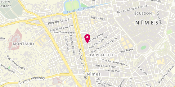 Plan de Nactim, 4 Bis Rue Ernest Renan, 30900 Nîmes