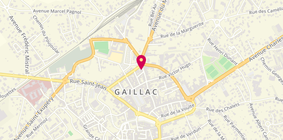 Plan de Samsic Emploi Gaillac, 91 Rue de la Madeleine, 81600 Gaillac