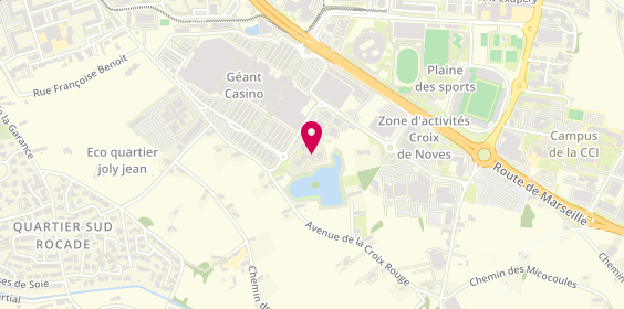 Plan de L'équipe RH, 395 Rue Pierre Seghers, 84000 Avignon