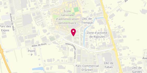 Plan de Actual l'Agencemploi, 6 Rue François Neveu, 47550 Boé