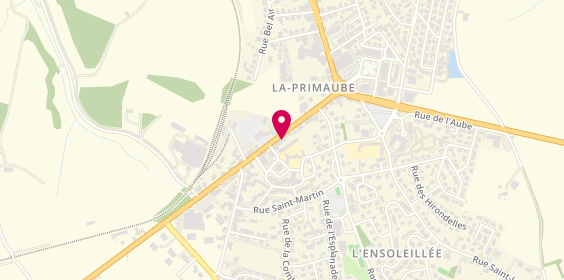 Plan de Menway Emploi, 17 avenue de Toulouse, 12450 Luc-la-Primaube