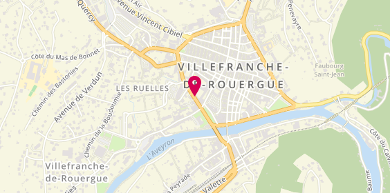Plan de Proman, 15 Boulevard Charles de Gaulle 13 Et, 12200 Villefranche-de-Rouergue