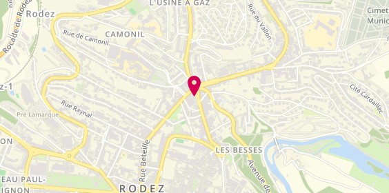 Plan de Adéquat Intérim, 54 Rue Saint-Cyrice, 12000 Rodez