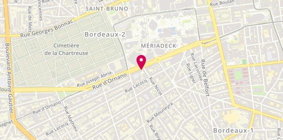 Plan de Agence Connectt - Aquitaine Bordeaux, 104 Cr Maréchal Juin, 33000 Bordeaux