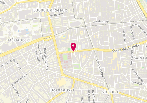 Plan de Domino Asssit'm Bordeaux, 33 Rue Cursol, 33000 Bordeaux