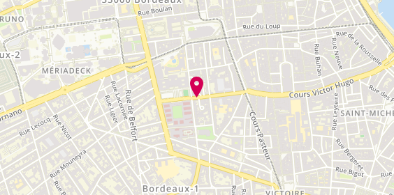 Plan de Domino Asssit'm Bordeaux, 33 Rue Cursol, 33000 Bordeaux
