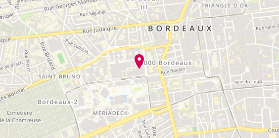 Plan de Coworking Bordeaux Meriadeck - w'IN, 61 Rue du Château d'Eau, 33000 Bordeaux