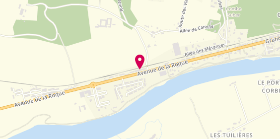 Plan de Interim 24 Bergerac, 24 avenue de la Roque, 24100 Creysse