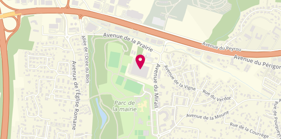 Plan de Randstad, 23 avenue du Mirail Bât E - 1er Étage, 33370 Artigues-près-Bordeaux