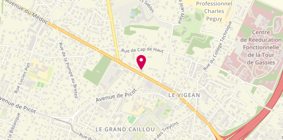 Plan de Coworking The Place TO - Eysines le Vigean, 39 avenue du Médoc, 33320 Eysines